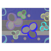 モダンな花のテーブルクロス テーブルクロス (正面(横))