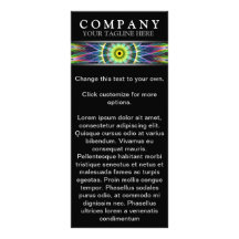 モダンな花の目