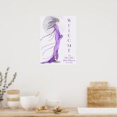 モダンな花嫁のウェルカムメッセージ ポスター (キッチン)