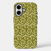 モダンな花柄: 白いセリ属の花 Case-Mate iPhoneケース (裏面)