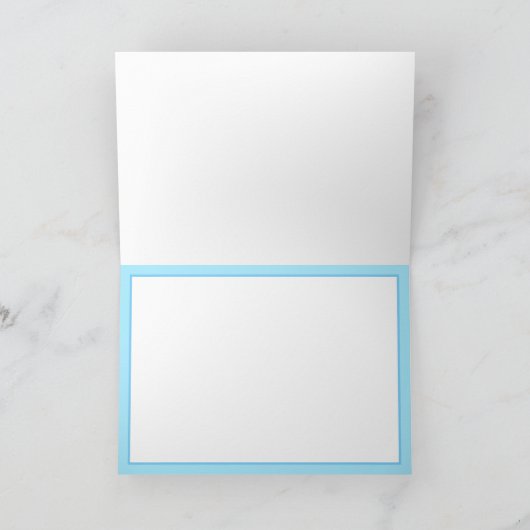 モダンな花 カード (内部)