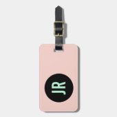 モダンな荷物のラベル ラゲッジタグ (正面縦)