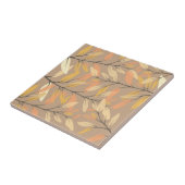 モダンな葉および枝秋パターン タイル (側面)