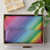 モダンな虹のカラフルの第1誕生会 薄葉紙 (ギフト)