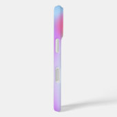 モダンな虹色のオーロラカラー カスタムデザイン Case-Mate iPhoneケース (裏面 / 右)