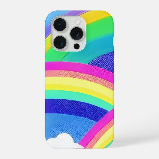 モダンな虹 iPhoneケース (裏面)