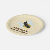 モダンな蜂 ペーパープレート (アングル)