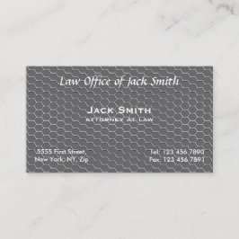 モダンな蜜蜂の巣の名刺 名刺