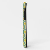 モダンな蜜蜂の巣幾何学的な種族パターンプリント Case-Mate iPhoneケース (裏面/左)