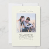 モダンな視点 招待状 (裏面)