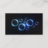 モダンな訪問カード 名刺 (裏面)