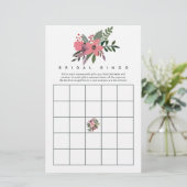モダンな豪華さのプラムとピンクの花のウェディングビンゴ (スタンド正面)