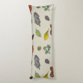 モダンな赤いバード ボディピロー (裏面 (縦))