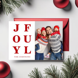 モダンな赤い喜びの写真 クリスマス