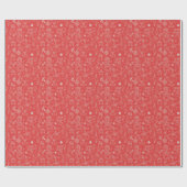 モダンな輝きと喜び:クリスマスパーティー ラッピングペーパー (フラット)