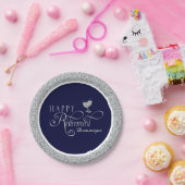 モダンな退職パーティーは7インチの紙皿をめっきします ペーパープレート (パーティー)