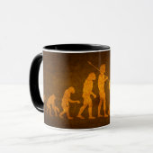 モダンな進化のマグ マグカップ (正面左)