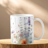 モダンな野の花 コーヒーマグカップ