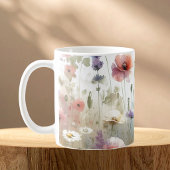 モダンな野の花 コーヒーマグカップ