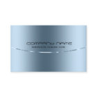 モダンな金属青いステンレス鋼の一見