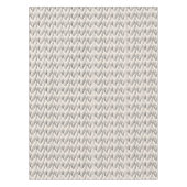 モダンな雨パターン テーブルクロス (正面)