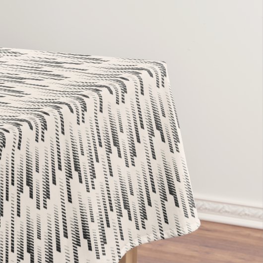モダンな雨パターン テーブルクロス (インサイチュ)
