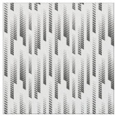 モダンな雨パターン ファブリック (クローズアップ)