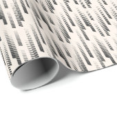 モダンな雨パターン ラッピングペーパー (ロールコーナー)