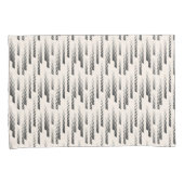 モダンな雨パターン 枕カバー (正面右)