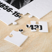 モダンな電気(ニコラ・テスラ)の守護聖人 ジグソーパズル (側面)