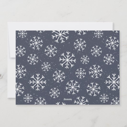 モダンな願いのハヌカーの写真カード|編集可能メッセージ シーズンカード (裏面)