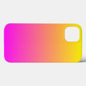 モダンな鮮やかマゼンタ+イエローグラデーション Case-Mate iPhoneケース (裏面 (横))