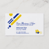 モダンな鳥 名刺 (裏面)