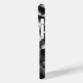 モダンな黒と白のオプアートスマホケース - 抽象的 Case-Mate iPhoneケース (裏面 / 左)