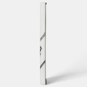 モダンな黒と白の自然写真 SAMSUNG GALAXYケース (左側面)