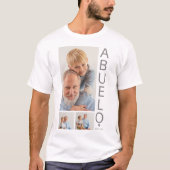モダンな3枚の写真のAbuelo Tシャツ (正面)