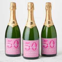 モダンな50歳と華麗なピンクの50歳の誕生日パーティー