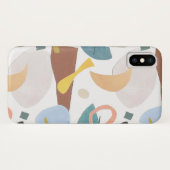 モダンな60年代は数々のな色刷のiPhoneの場合を抽出します Case-Mate iPhoneケース (裏面(横))