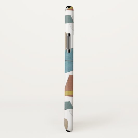 モダンな60年代は数々のな色刷のiPhoneの場合を抽出します Case-Mate iPhoneケース (裏面/右)