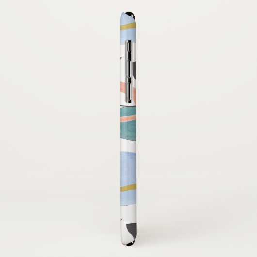 モダンな60年代は数々のな色刷のiPhoneの場合を抽出します Case-Mate iPhoneケース (裏面/左)