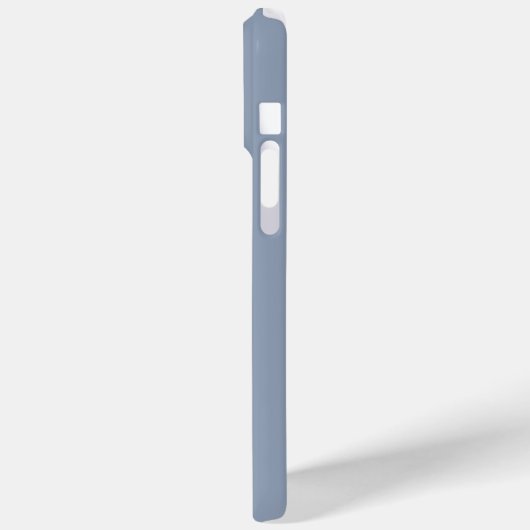 モダンな8匹のペットの写真 ダスティブルー Case-Mate iPhoneケース (裏面 / 左)