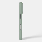 モダンな8枚の写真とサージグリーン Case-Mate iPhoneケース (裏面 / 右)