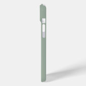 モダンな8枚の写真 セージグリーン Case-Mate iPhoneケース (裏面 / 左)