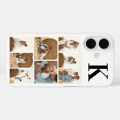 モダンな8枚の写真 ホワイト Case-Mate iPhoneケース (裏面 (横))