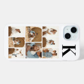 モダンな8枚の写真 ホワイト Case-Mate iPhoneケース (裏面 (横))