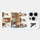モダンな8枚の写真 ホワイト Case-Mate iPhoneケース (裏面 (横))