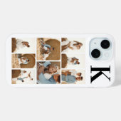 モダンな8枚の写真 ホワイト Case-Mate iPhoneケース (裏面 (横))