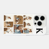 モダンな8枚の写真 ホワイト Case-Mate iPhoneケース (裏面 (横))