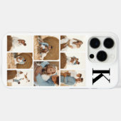 モダンな8枚の写真 白 Case-Mate iPhoneケース (裏面 (横))