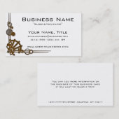 モダンな(モダンな)デザイン3の名刺 名刺 (正面/裏面)